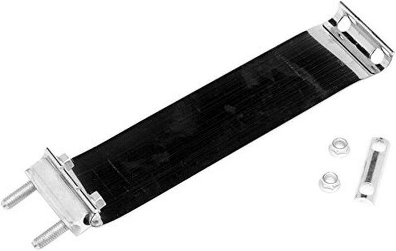 Exhaust Clamp, Band Clamp, 3.5 in Diameter, Strap, Stainless, Natural, Each